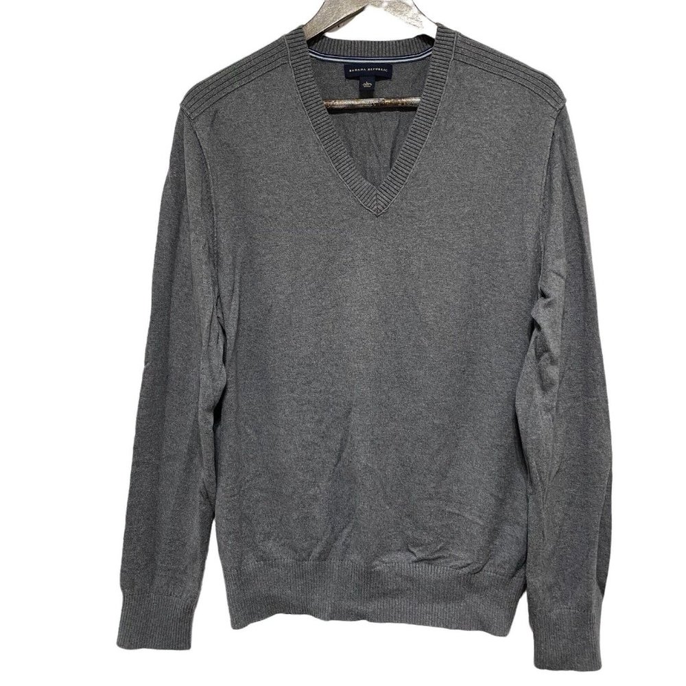 Banana Republic Sweater V Neck Long Sleeve Cashmere Blend